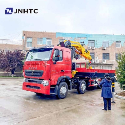 China Howo 6x4 380hp grúa de brazo plegable con camión de carga 14/ 16 toneladas grúa telescópica montada en boom buen precio