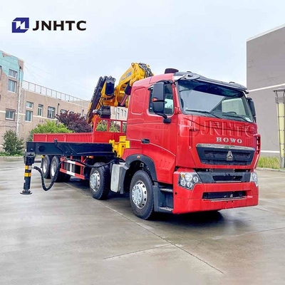 China Howo 6x4 380hp grúa de brazo plegable con camión de carga 14/ 16 toneladas grúa telescópica montada en boom buen precio