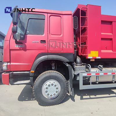 China Marca famosa HOWO camiones de remate 6X4 400HP camión de basura transporte en África Venta caliente