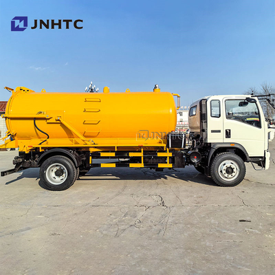 Nuevo Sinotruk HOWO 10cbm Séptico de Succión de heces tanque de vacío camión cisterna precio