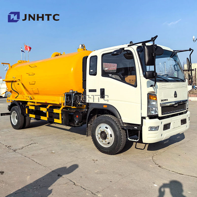 Nuevo Sinotruk HOWO 10cbm Séptico de Succión de heces tanque de vacío camión cisterna precio