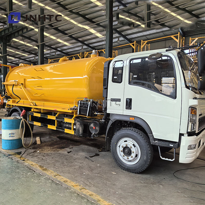 Nuevo Sinotruk HOWO 10cbm Séptico de Succión de heces tanque de vacío camión cisterna precio