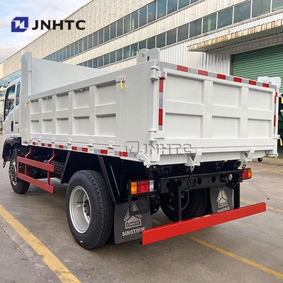 Sinotruk HOMAN 4x2 Pequeño camión de descarga con 5 toneladas 10 toneladas de capacidad Camión ligero Suspensión aérea automática
