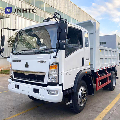 Sinotruk HOMAN 4x2 Pequeño camión de descarga con 5 toneladas 10 toneladas de capacidad Camión ligero Suspensión aérea automática