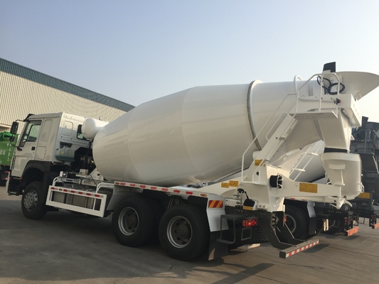 10 camión volumétrico del cemento del avance del camión 6x4 del mezclador concreto de la rueda 350hp 8cbm
