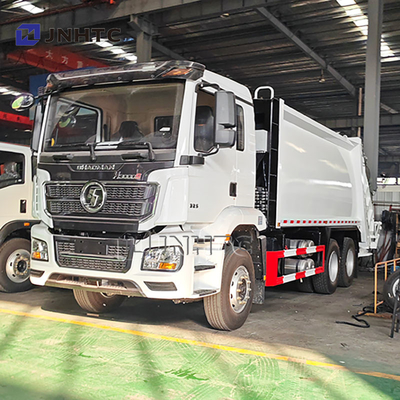 Shacman H3000 25 toneladas Vehículo de recolección de basura 23 m3 Compactor de carga trasera Camión de compresión de basura Camiones de compresión
