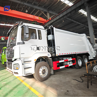 Shacman H3000 25 toneladas Vehículo de recolección de basura 23 m3 Compactor de carga trasera Camión de compresión de basura Camiones de compresión
