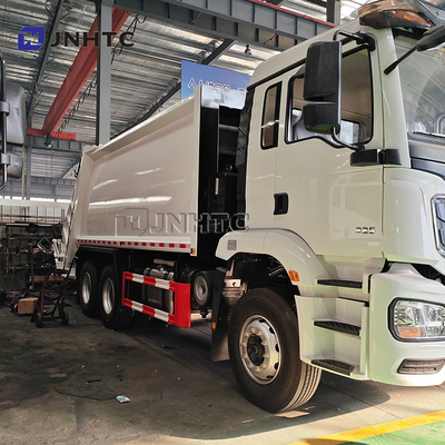 Shacman H3000 25 toneladas Vehículo de recolección de basura 23 m3 Compactor de carga trasera Camión de compresión de basura Camiones de compresión