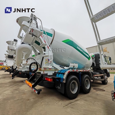 Caminos de cemento Howo 6X4 340HP 10 metros cúbicos Nuevo camión mezclador de concreto