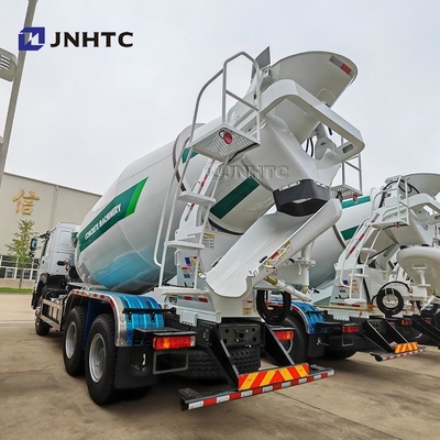 Caminos de cemento Howo 6X4 340HP 10 metros cúbicos Nuevo camión mezclador de concreto