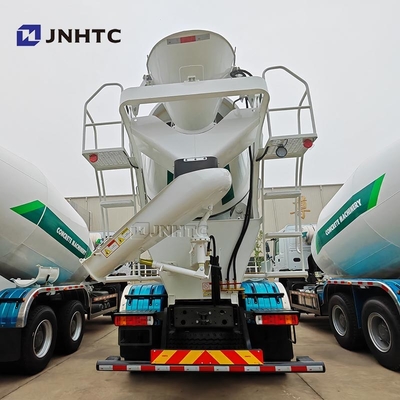 Caminos de cemento Howo 6X4 340HP 10 metros cúbicos Nuevo camión mezclador de concreto