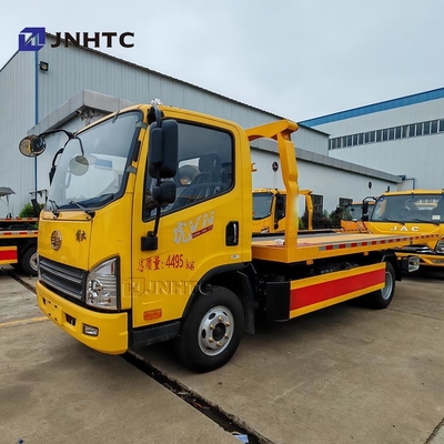 FAW Flatbed Wrecker 4*2 3tons 5 Ton 160HP Recuperación de carreteras camión de destrucción buen precio