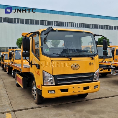 FAW Flatbed Wrecker 4*2 3tons 5 Ton 160HP Recuperación de carreteras camión de destrucción buen precio