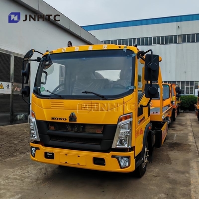 Sinotruk HOWO camión de destrucción 4x2 5TON camiones comerciales ligeros camiones de destrucción de cama plana camión de remolque