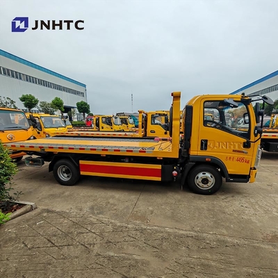 Sinotruk HOWO camión de destrucción 4x2 5TON camiones comerciales ligeros camiones de destrucción de cama plana camión de remolque