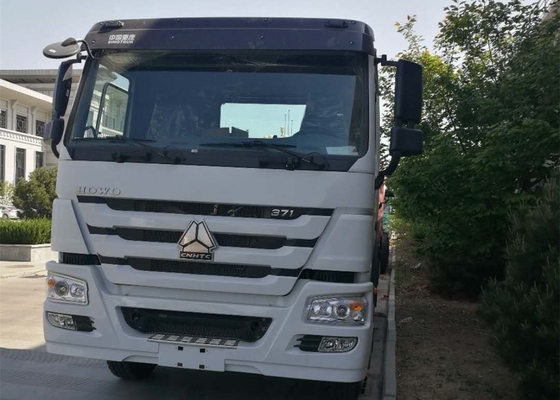 El camión rojo RHD 10 del tractor de la remolque/de la prima de SINOTRUK HOWO rueda 371 HP ZZ4257S3241W