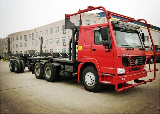 Marca de conducción derecha de Sinotruk Howo del camión del portador del registro de 6*6 400l con cualquier color