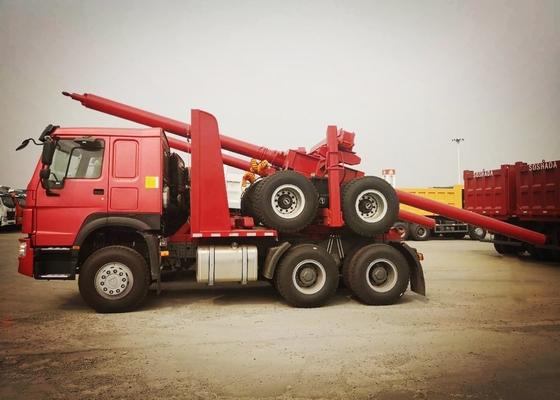 Marca de conducción derecha de Sinotruk Howo del camión del portador del registro de 6*6 400l con cualquier color