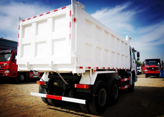 Poder de caballo resistente del camión volquete 371 del euro II de Sinotruk Howo 6x4 25 toneladas de carga