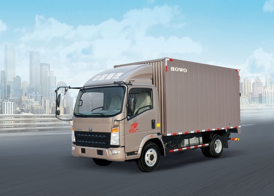 El anuncio publicitario de poca potencia de HOWO 4*2 116HP acarrea 12 toneladas de carga ISUZE como