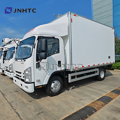 ISUZU 10 toneladas de carga útil 4x2 6x4 Box Van Cargo Camión con motor 205hp 240hp