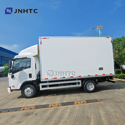 ISUZU 10 toneladas de carga útil 4x2 6x4 Box Van Cargo Camión con motor 205hp 240hp