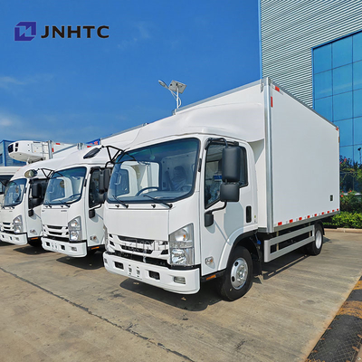 ISUZU 10 toneladas de carga útil 4x2 6x4 Box Van Cargo Camión con motor 205hp 240hp