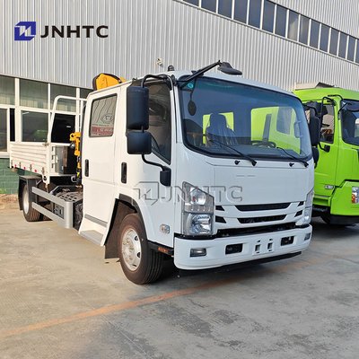 Nuevo camión de descarga ISUZU con grúa elevadora 4X2 160 CV Euro 3 camión-camión-grúa 2 toneladas camión de carga con grúa