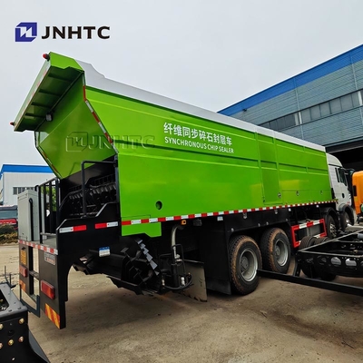 HOWO 8X4 350HP 12 ruedas chasis del camión de descarga con camión de sellado de grava sincrónico