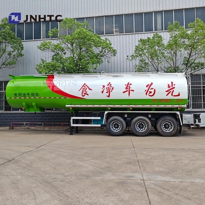 Venta caliente 3 Ejes 55000 Litros Tanque de aceite comestible Semirremolque / tanque de combustible Remolque buen precio