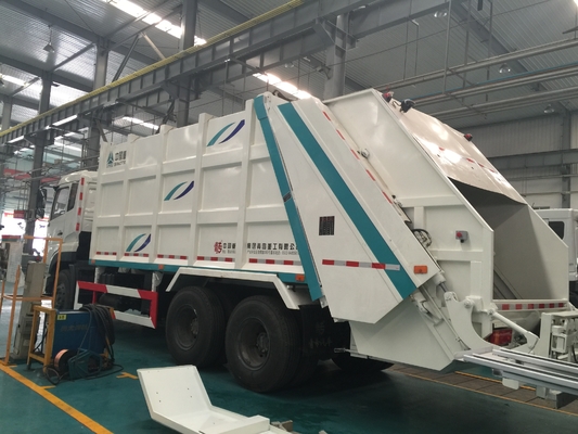 opción ZZ1257M4647A del camión WD615.47 EURII RHD del compresor de la basura 12cbm