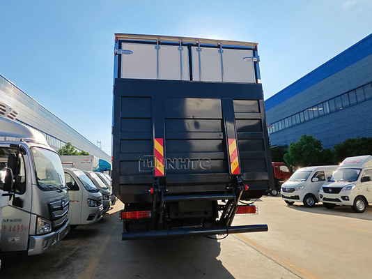 Nuevo Sinotruk camión refrigerado de 20 toneladas con placa de cola hidráulica