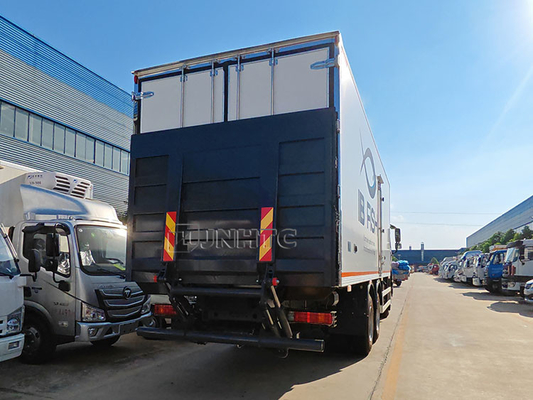 Nuevo Sinotruk camión refrigerado de 20 toneladas con placa de cola hidráulica