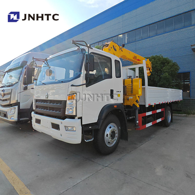 SINOTRUCK 4X2 6 ruedas camión de carga con grúa camión montado grúa para la venta