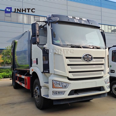 Nuevo camión de basura FAW 4x2 240HP 12m3 camión de basura compacto venta caliente