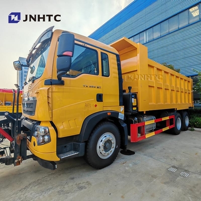 Howo TX Road Salt Spreader Máquina de derretir la nieve 6X4 350HP Camión limpiador de nieve adecuado