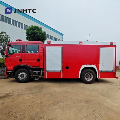 HOWO Camión de bomberos 12000L 6 X 4 Camión de rescate de combate de incendios con agua y espuma