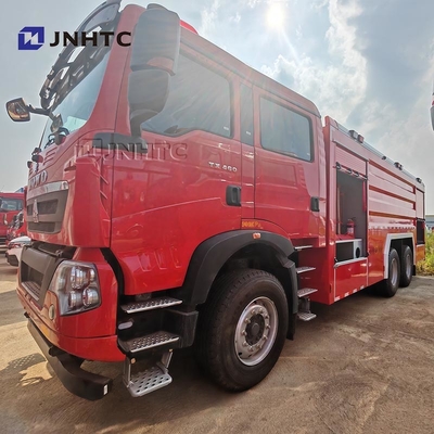 HOWO Camión de combate a incendios 6X4 480hp Cisterna de espuma de agua 5000L Camión de bomberos Camión de combate a incendios mini Camión de combate a incendios