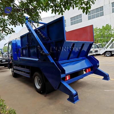 Nuevo camión de basura HOWO 4X2 5CBM 10CBM gancho de brazo camión de basura para la venta
