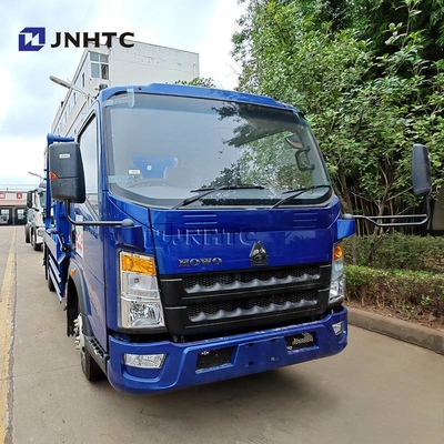 Nuevo camión de basura HOWO 4X2 5CBM 10CBM gancho de brazo camión de basura para la venta