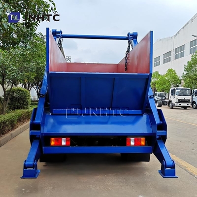Nuevo camión de basura HOWO 4X2 5CBM 10CBM gancho de brazo camión de basura para la venta