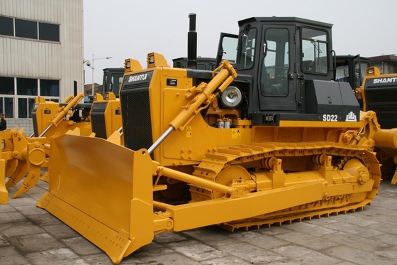 Maquinaria de construcción pesada de SHANTUI 220HP con la niveladora SD22 de la correa eslabonada