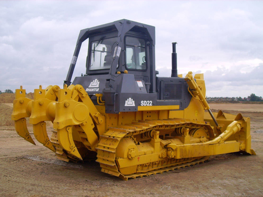 Maquinaria de construcción pesada de SHANTUI 220HP con la niveladora SD22 de la correa eslabonada