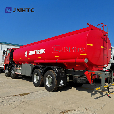Howo NX camiones cisterna de petróleo 8X4 400HP 30000 litros transporte de combustible camiones cisterna de combustible