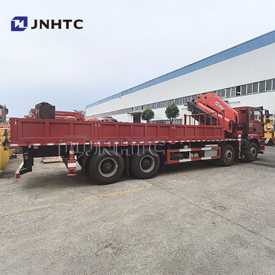 Shacman M3000 8x4 Carga pesada grúa de camión hidráulico Shenbai 25Ton 30Ton 35Ton camión plegable de boom grúa montada para la venta