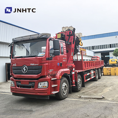 Shacman M3000 8x4 Carga pesada grúa de camión hidráulico Shenbai 25Ton 30Ton 35Ton camión plegable de boom grúa montada para la venta