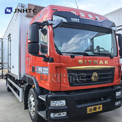 Camión frigorífico Sitrak 4x2 Sinotruk Camión congelador EURO2/3/4/5 de alta calidad Transporte Refrigeración Comida Precio barato En venta