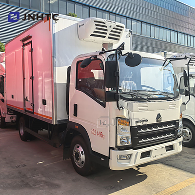 HOWO 6 ruedas camión refrigerado camión pequeño refrigerado helado transportador congelador furgoneta para la venta