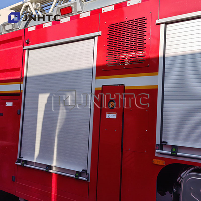 Camión de bomberos para el rescate de edificios de gran altura