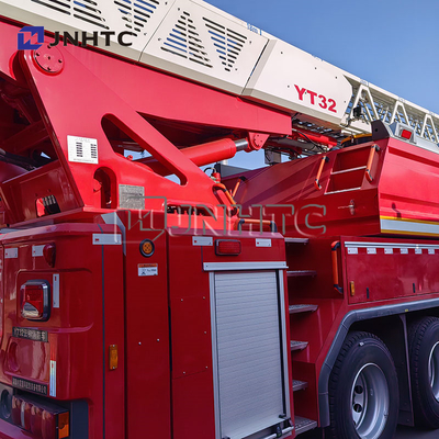 Camión de bomberos para el rescate de edificios de gran altura
